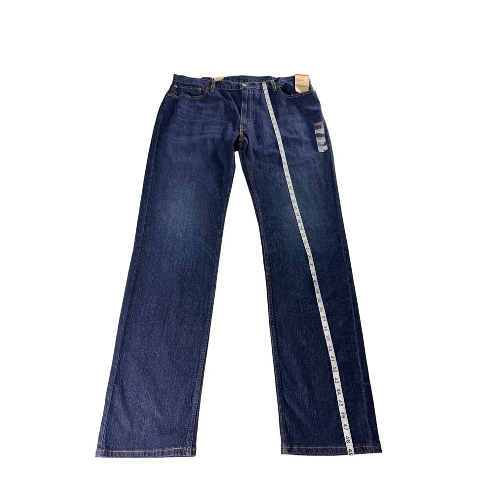 Levi's 559 Relaxed Straight Jeans Mens 42x38 Dark Wash Stretch Big Tall NWT